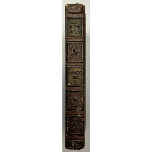 The University Library Hardback Vol. XIX Copyright 1926 John Huston Finley LLD - Picture 2 of 8